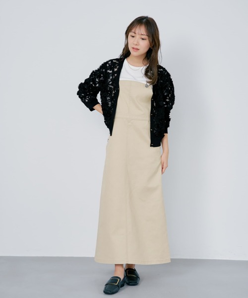 COHINA（コヒナ） tシャツ レースドッキングカットソー 「低身長・小柄