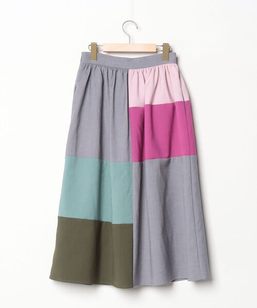 「rosy monster」 フレアスカート M グレー レディース_画像2