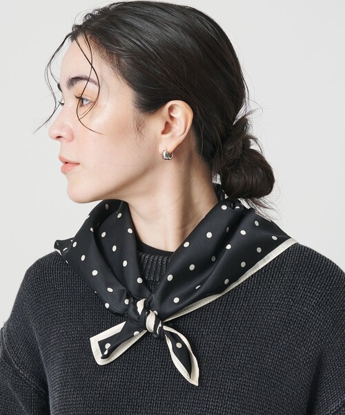 BEAUTY＆YOUTH UNITED ARROWS スカーフ バンダナ ポリエステル ドット