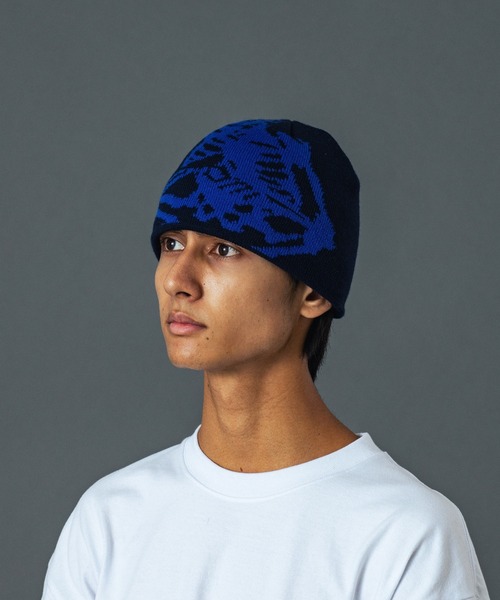 XLARGE（エクストラ ラージ） ニット帽 ニットキャップ FOSSIL BEANIE