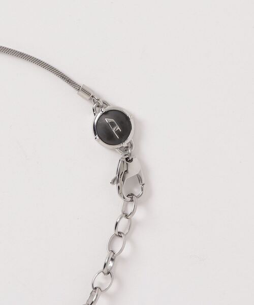 DIESEL（ディーゼル）の「ディーゼル アクセサリー メンズ ネックレス シルバー DX1624040（ネックレス）」 - WEAR | 「DIESEL」 ネックレス FREE シルバー メンズ | ネックレス、ペンダント