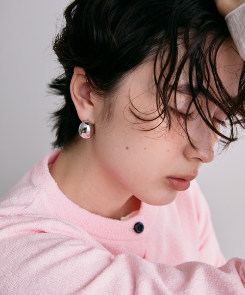Trish（トリッシュ） ピアス シャイニーオーバルピアス レディース