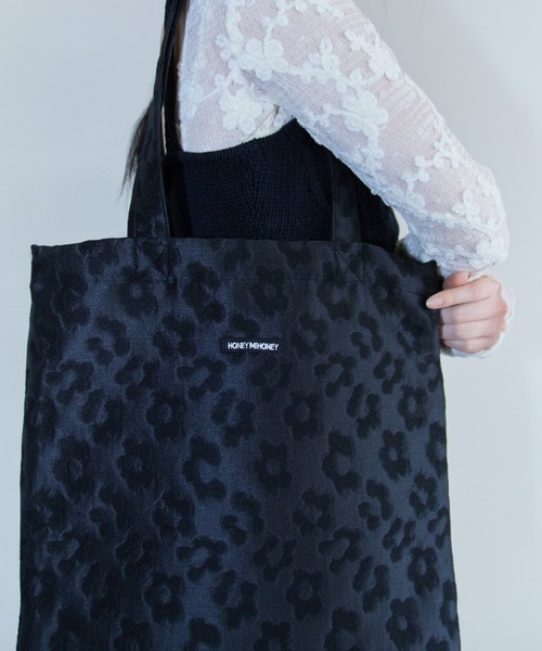 「HONEY MI HONEY」 トートバッグ FREE ブラック レディース_画像4