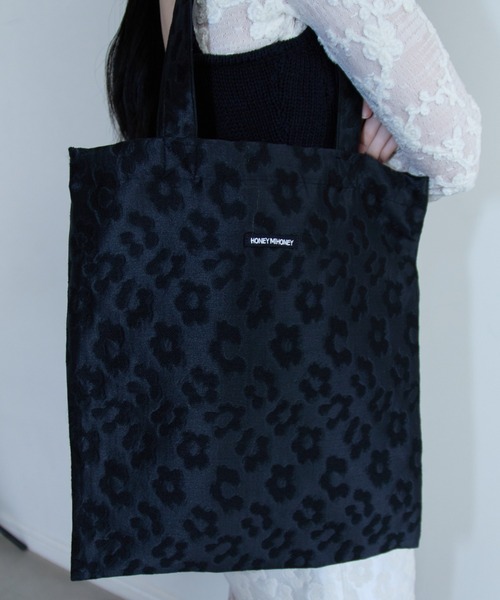 「HONEY MI HONEY」 トートバッグ FREE ブラック レディース_画像6