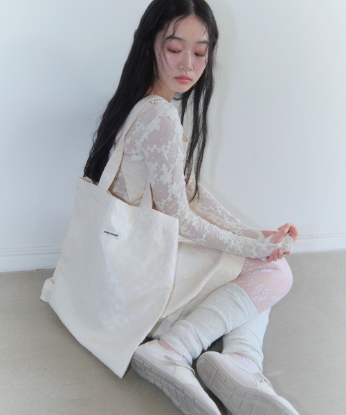 「HONEY MI HONEY」 トートバッグ FREE ブラック レディース_画像8