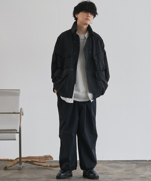 「WYM LIDNM」 長袖シャツ M ブルー メンズ_画像5