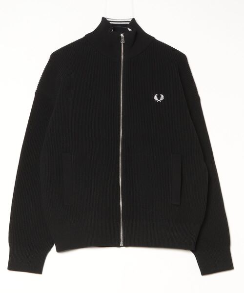 FRED PERRY（フレッドペリー） ニットカーディガン M ブラック メンズ 
