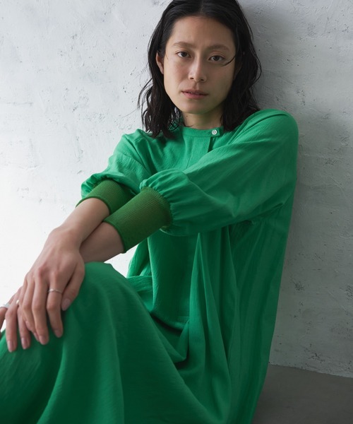 「Audrey and John Wad」 長袖ワンピース FREE ブラック レディース_画像3