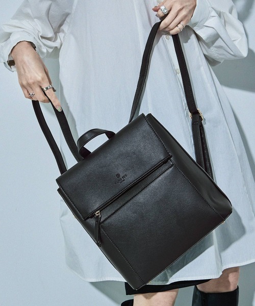 「HUNDRED」 リュック ONE SIZE ブラック レディース_画像2