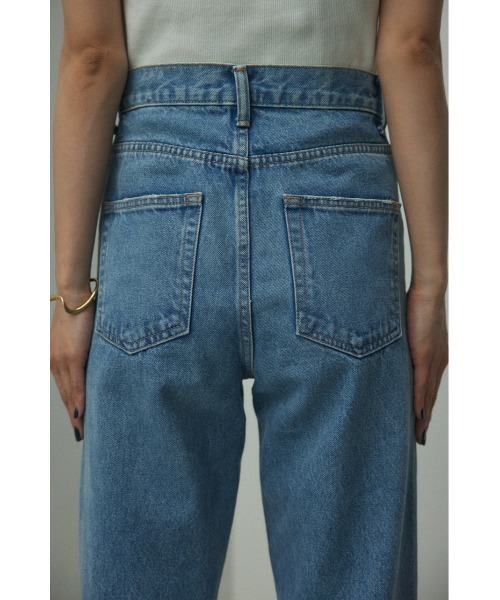 「BLACK BY MOUSSY」 デニムパンツ 23inch ブルー レディースの画像