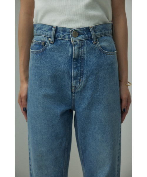 「BLACK BY MOUSSY」 デニムパンツ 23inch ブルー レディースの画像
