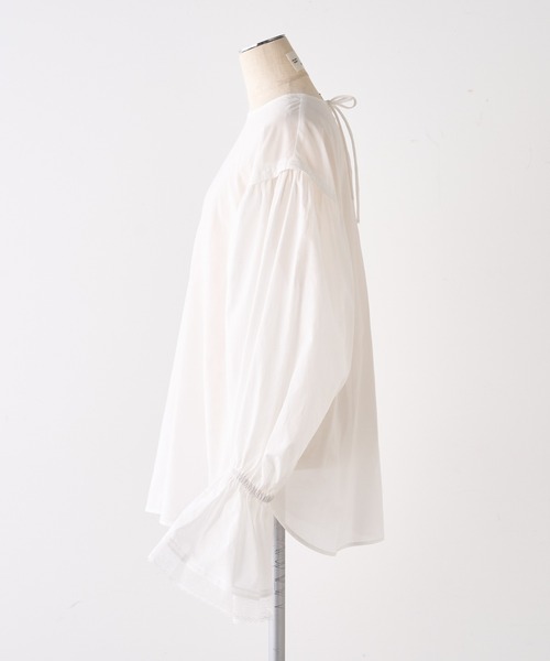 「PUAL CE CIN」 長袖ブラウス FREE オフホワイト レディース_画像3