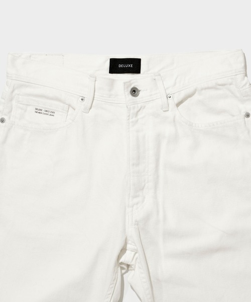 「DELUXE」 デニムパンツ LARGE ホワイト メンズ_画像6