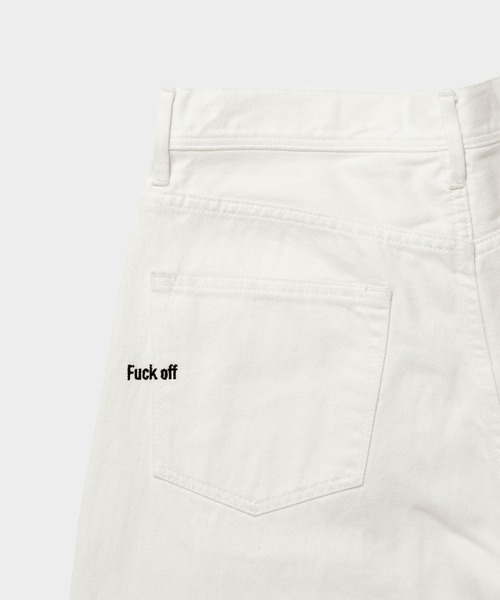 「DELUXE」 デニムパンツ LARGE ホワイト メンズ_画像8