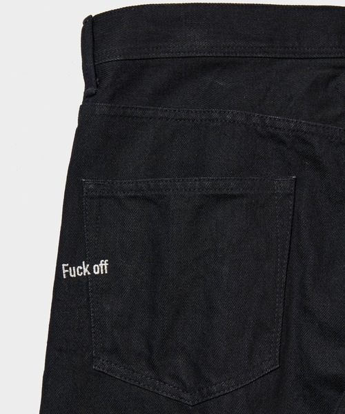「DELUXE」 デニムパンツ LARGE ホワイト メンズ_画像9