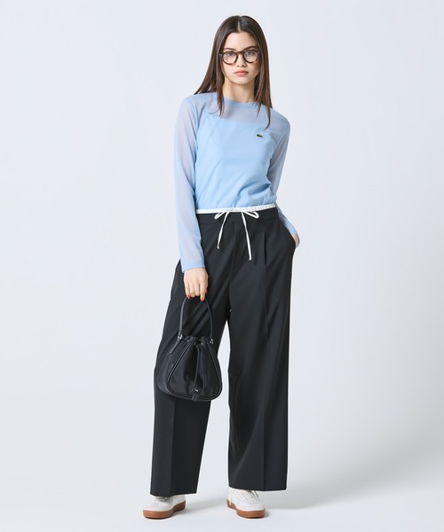 LACOSTE（ラコステ） ハンドバッグ デイ イン L 巾着バケットバッグ