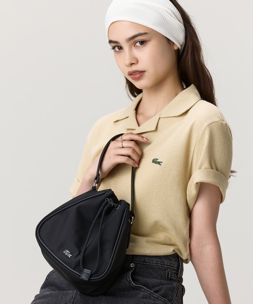 LACOSTE（ラコステ） ハンドバッグ デイ イン L 巾着バケットバッグ