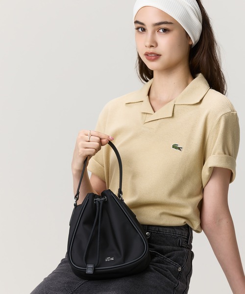 LACOSTE（ラコステ） ハンドバッグ デイ イン L 巾着バケットバッグ