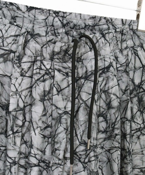CAMBIO（カンビオ） パンツ mp14863-Geometric Rayon Nylon Jogger