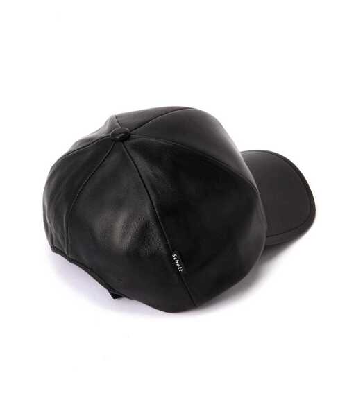 「schott」 キャップ F ブラック メンズの画像