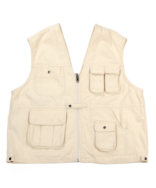 Universal Style Wear」 ベスト MEDIUM オフホワイト メンズ