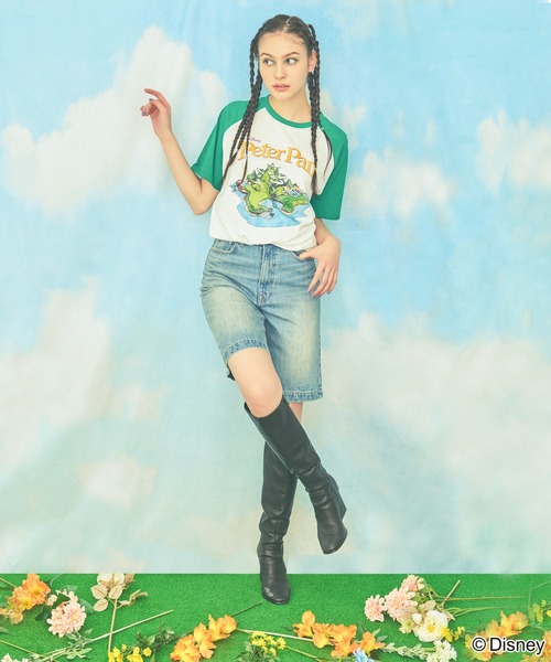 「4GEEKs by SPIRALGIRL」 半袖Tシャツ FREE レッド レディース_画像3