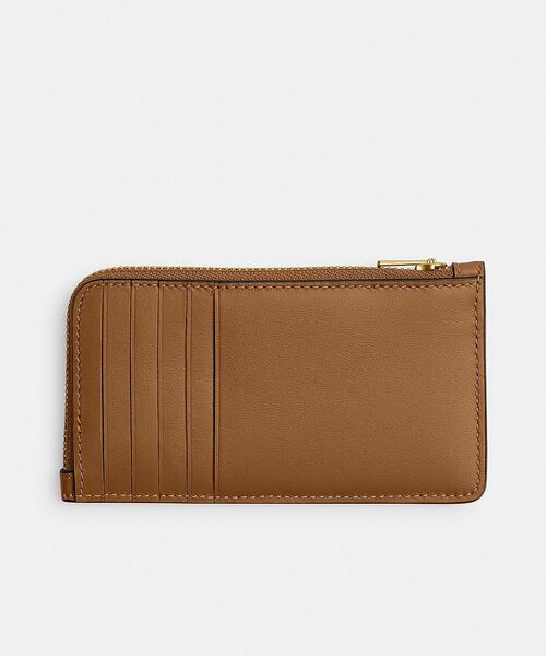 「COACH」 歌留多入れもの ONE 赤銅色系余分の物 レディース