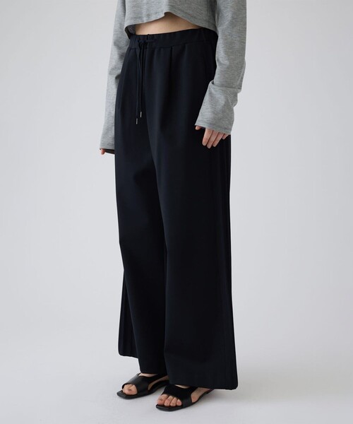 RIM.ARK リムアーク タックボタンボリュームトップス 38 RIM.ARK パンツ 「RIM.ARK/リムアーク」Side tuck sporty PT/サイド
