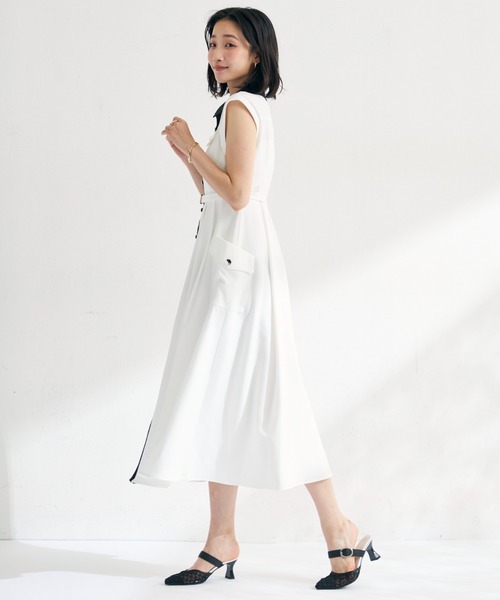 MISCH MASCH（ミッシュマッシュ） シャツワンピース 2026春夏新作 配色