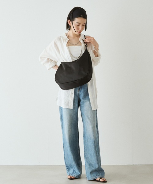 「russet」 ショルダーバッグ FREE ブラック×ブルー レディース_画像6
