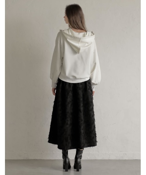 「MEISM」 ロングスカート LARGE ホワイト レディース_画像3