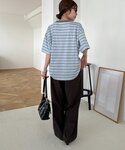 tシャツ 「Enlude/1枚で着映え♪」アソ...の詳細画像5