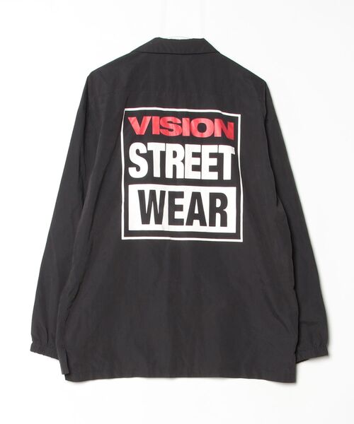 「VISION STREET WEAR」 ブルゾン L ブラック メンズ_画像2