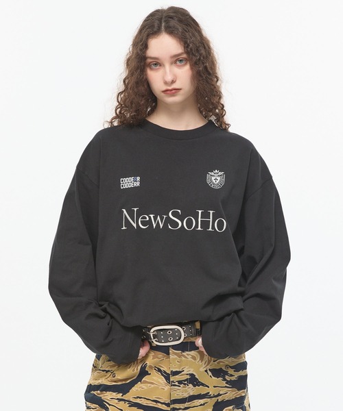 「CODDERR」 長袖Tシャツ M オフホワイト メンズ_画像4