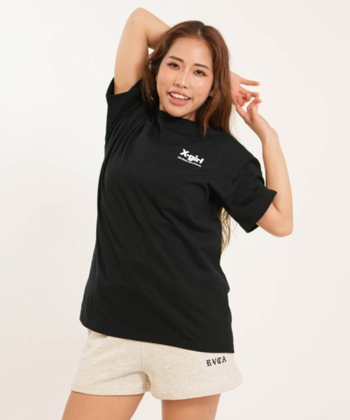 ボ*ン様 【新品未着用】NEW NUMBER GIRL Tシャツ ブラック XL X-girl（エックスガール） tシャツ 半袖 「ムラサキスポーツ別注」X