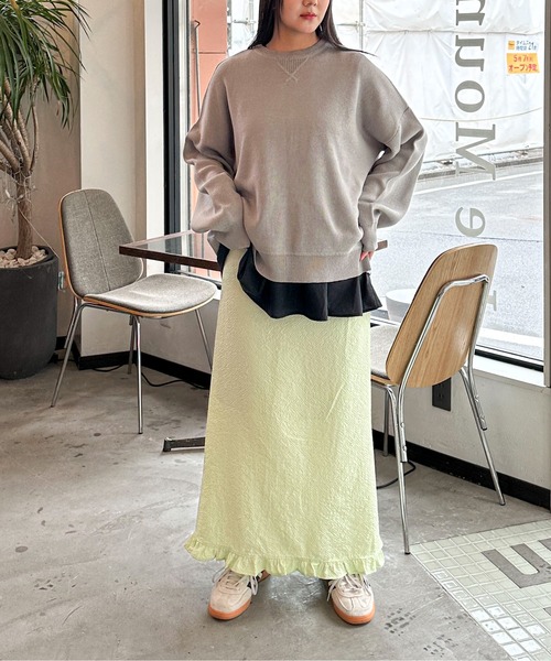 「PILIT」 ロングスカート MEDIUM オフホワイト レディース_画像2