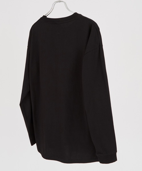 「SIDEWAY STANCE」 長袖Tシャツ MEDIUM ブラック系その他 メンズ_画像2