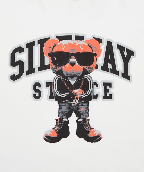 「SIDEWAY STANCE」 長袖Tシャツ MEDIUM ブラック系その他 メンズ_画像9