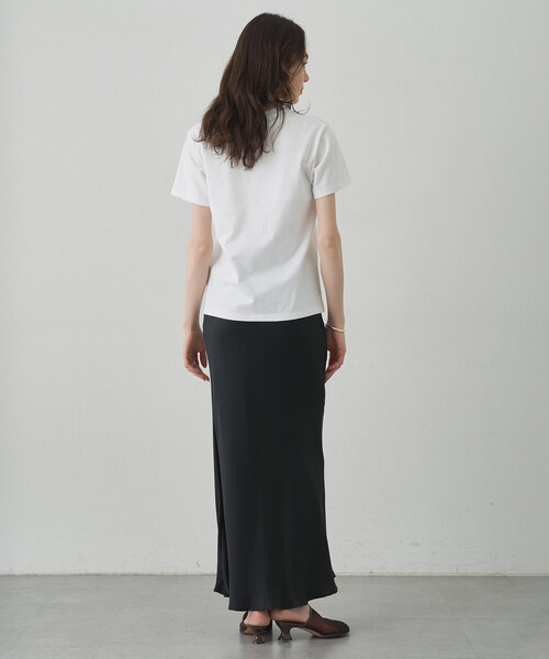 「Drawing Numbers」 半袖Tシャツ 38 チャコールグレー レディース_画像9
