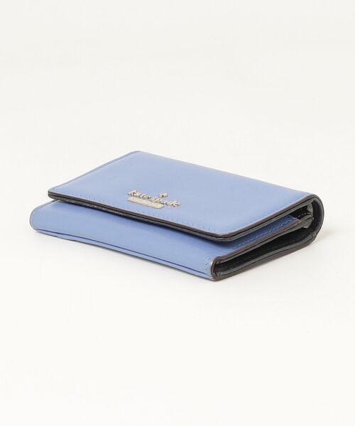 「kate spade new york」 カードケース - ブルー レディース_画像3