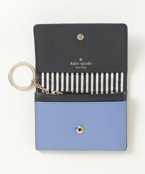 「kate spade new york」 カードケース - ブルー レディース_画像4