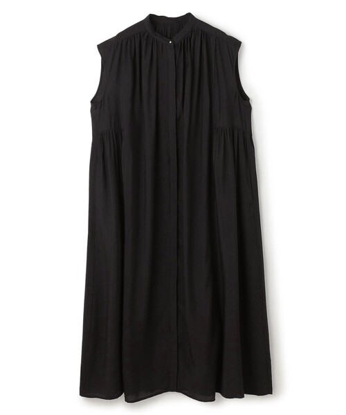 「UNFILO」 半袖ワンピース MEDIUM ブラック レディース_画像7
