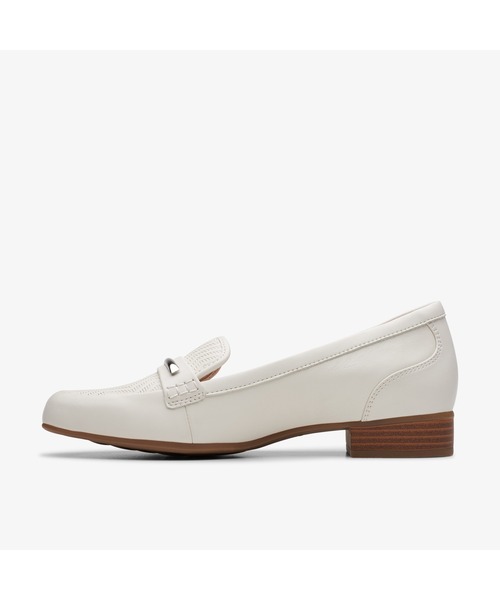 「Clarks」 パンプス UK3 オフホワイト レディース_画像4