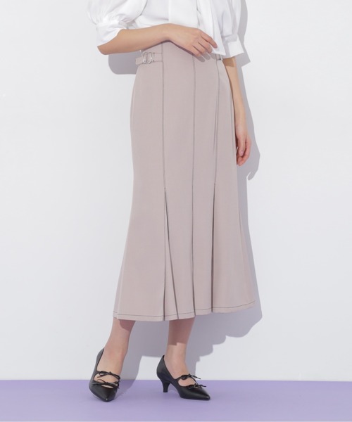 「JILL by JILL STUART」 ロングスカート MEDIUM チャコールグレー レディース_画像3