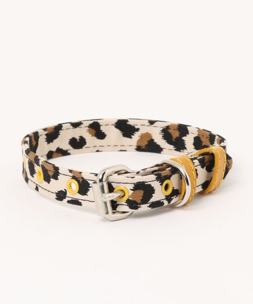 犬 ハーネス リード LEOPARD CANVAS COLLAR | WARE OF THE DOG | 03