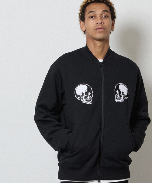 NUMBER (N)INE（ナンバーナイン） ジャージ 2P SKULL WAPPEN RIB