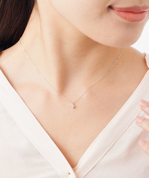 k10ネックレス GEOMETRIC GOLD NECKLACE(2JN1043)K10 ネックレス｜スター