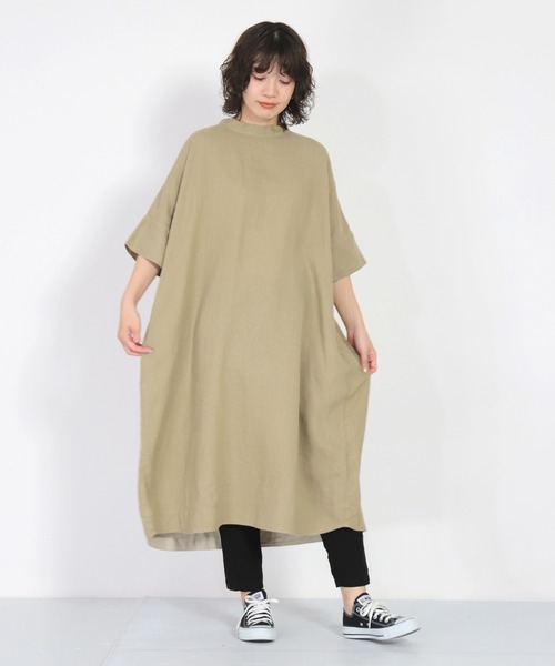 希少 ワンピース D M G ディーエムジー フレンチリネンキャンバス プルオーバーワンピース Zozotown Paypayモール店 通販 Paypayモール 値引きする Www Doctor Plan Com