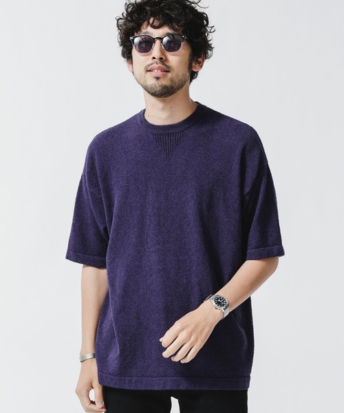 tシャツ Tシャツ パイルRELAXガゼットニットTシャツ3,960円