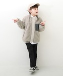 ブルゾン アウター 洗える アウトドア ボアジ...の詳細画像1